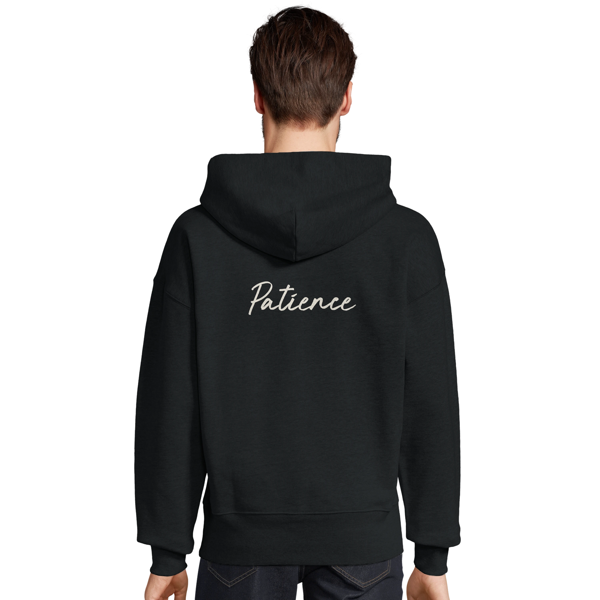 Patience - "This is Where He Stood" Hoodie Black 5
