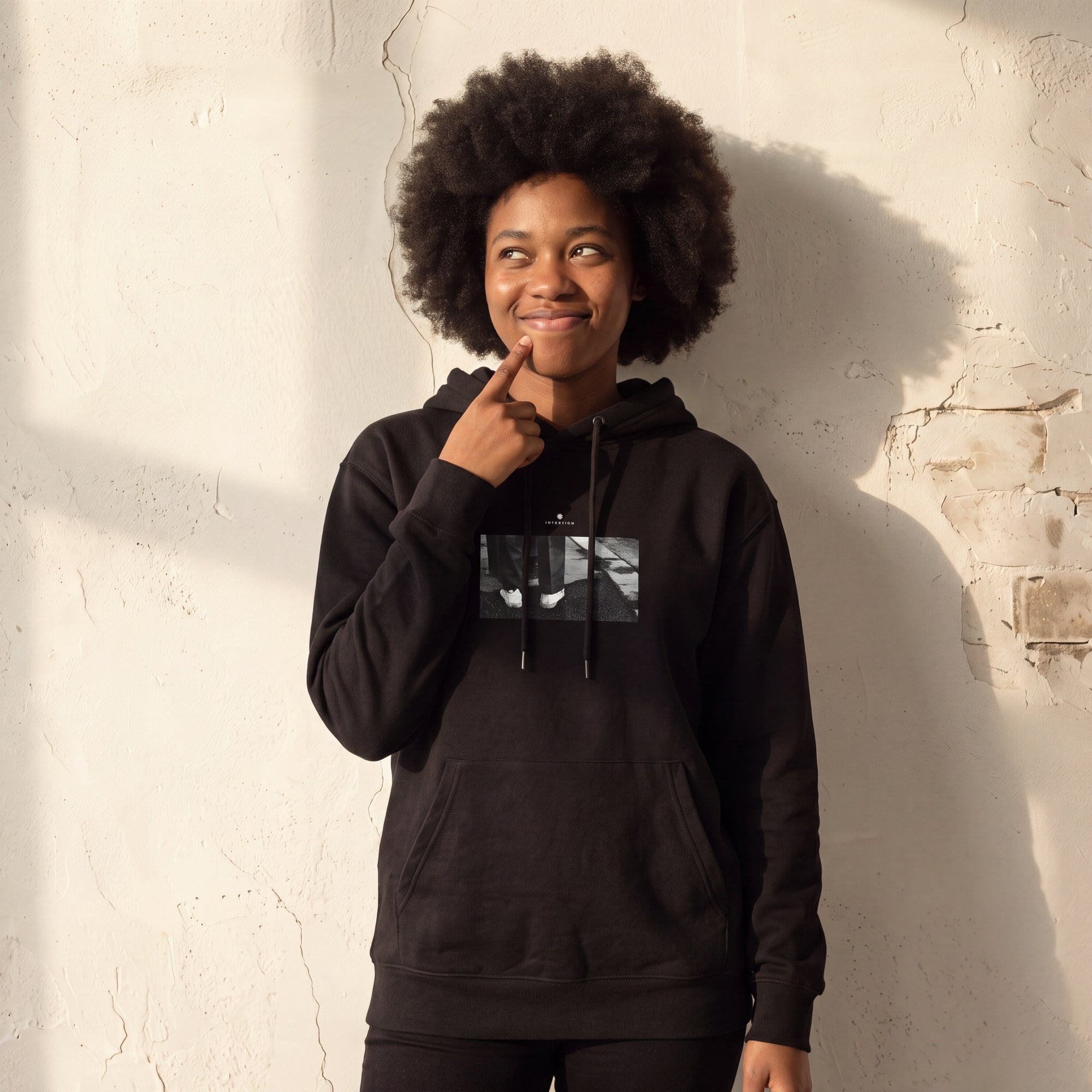 Patience - "This is Where He Stood" Hoodie Black 1