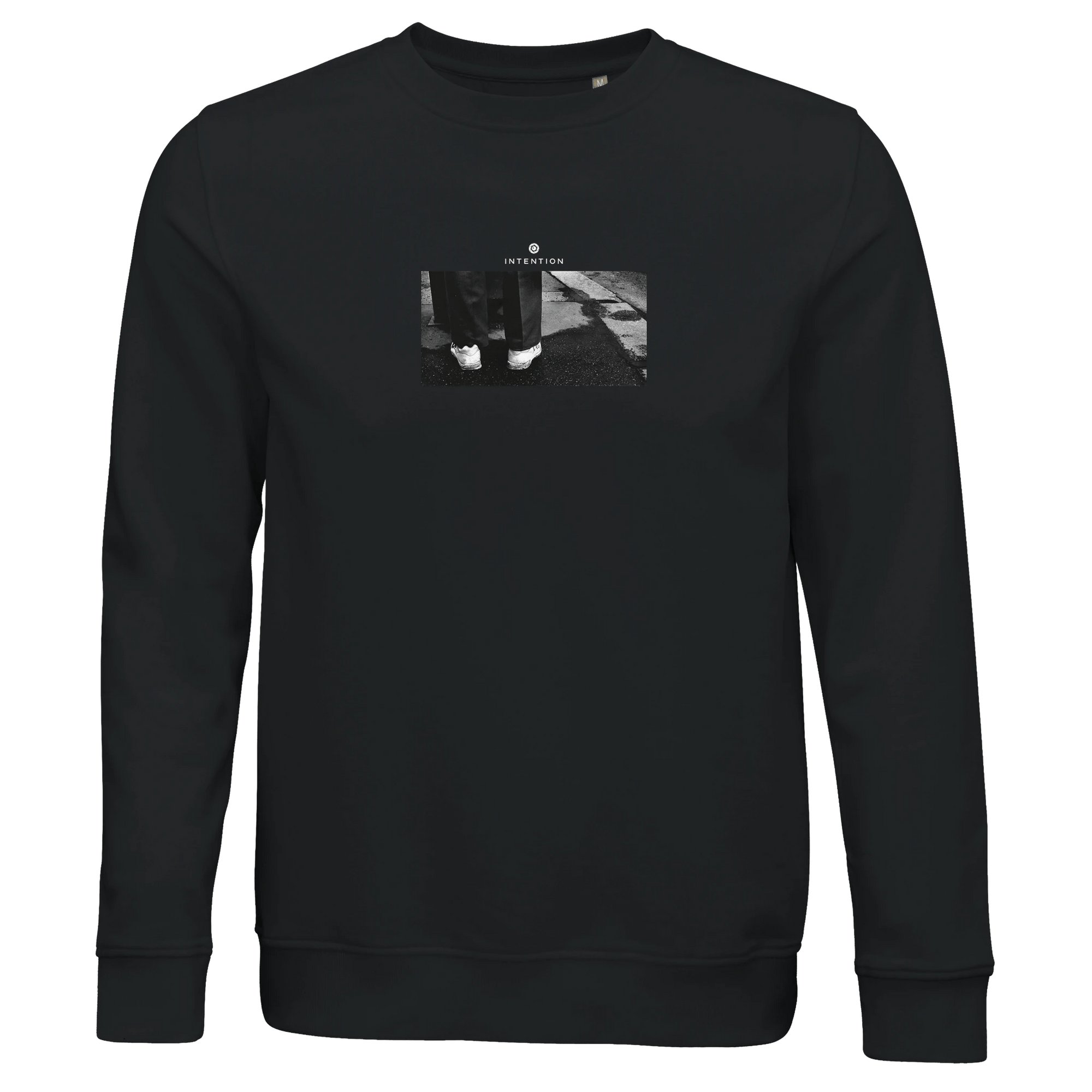Patience - "This is Where He Stood" Sweatshirt Black XS 40