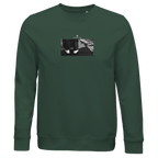 Patience - "This is Where He Stood" Sweatshirt Bottle Green XS 1