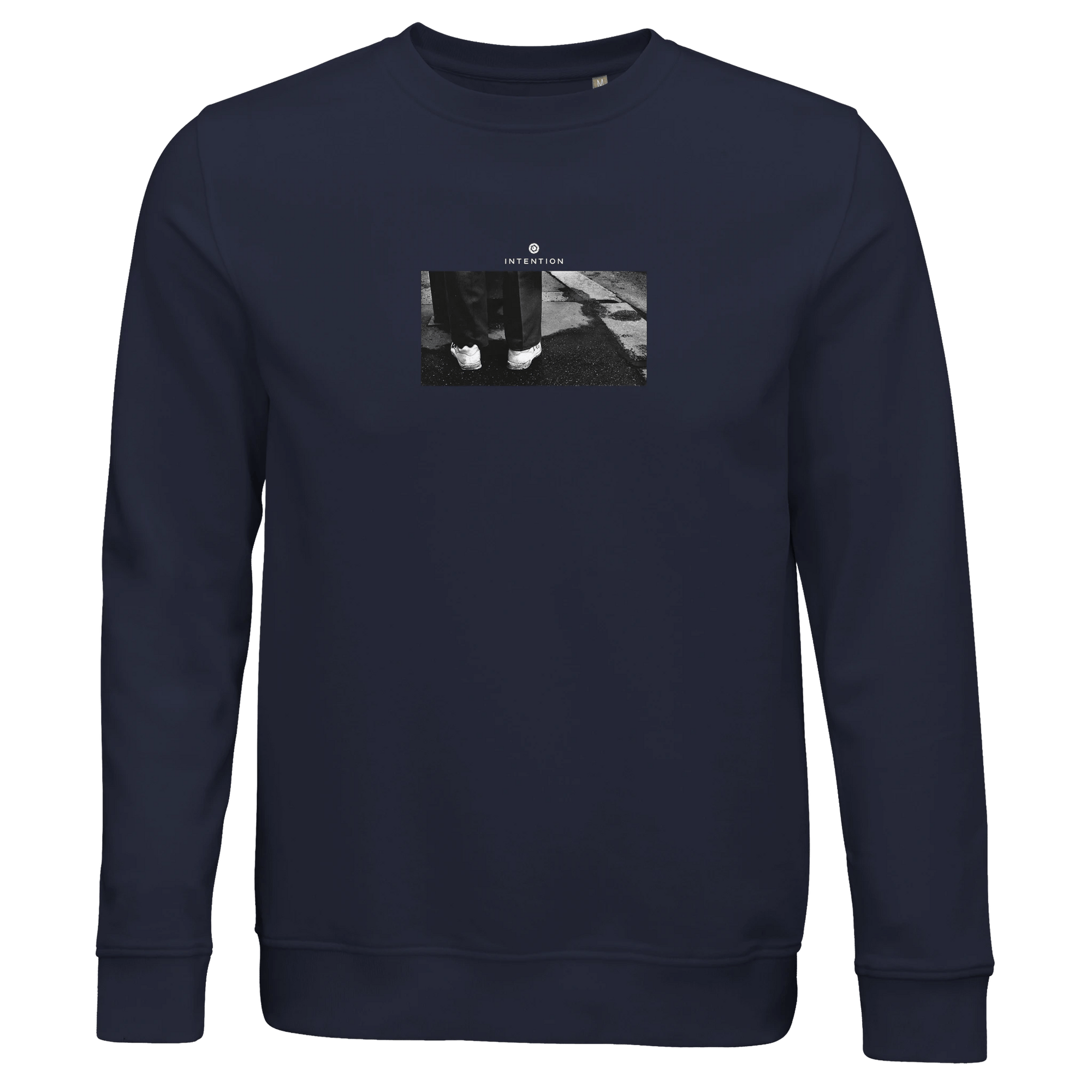 Patience - "This is Where He Stood" Sweatshirt French Navy XS 34