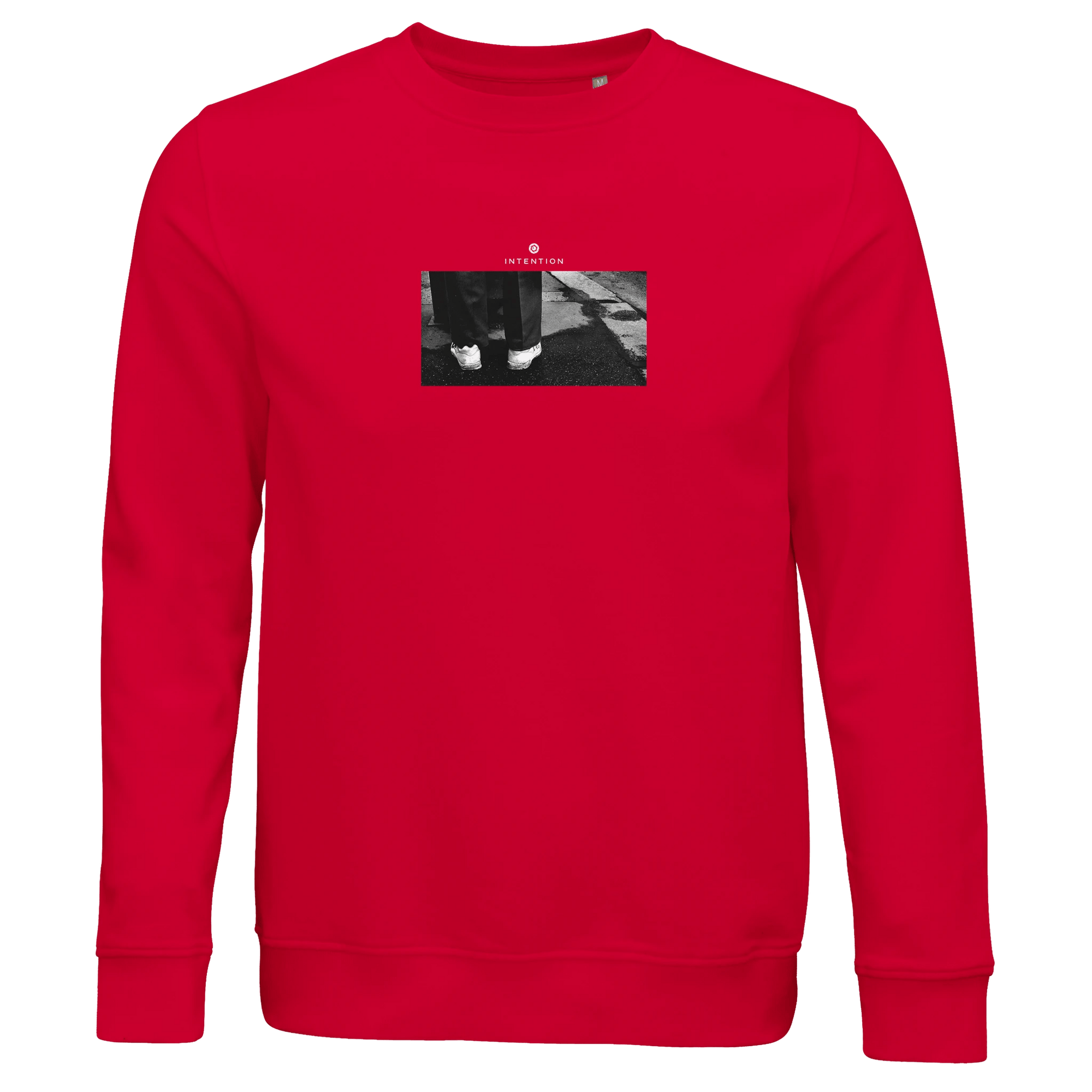 Patience - "This is Where He Stood" Sweatshirt Red XS 22