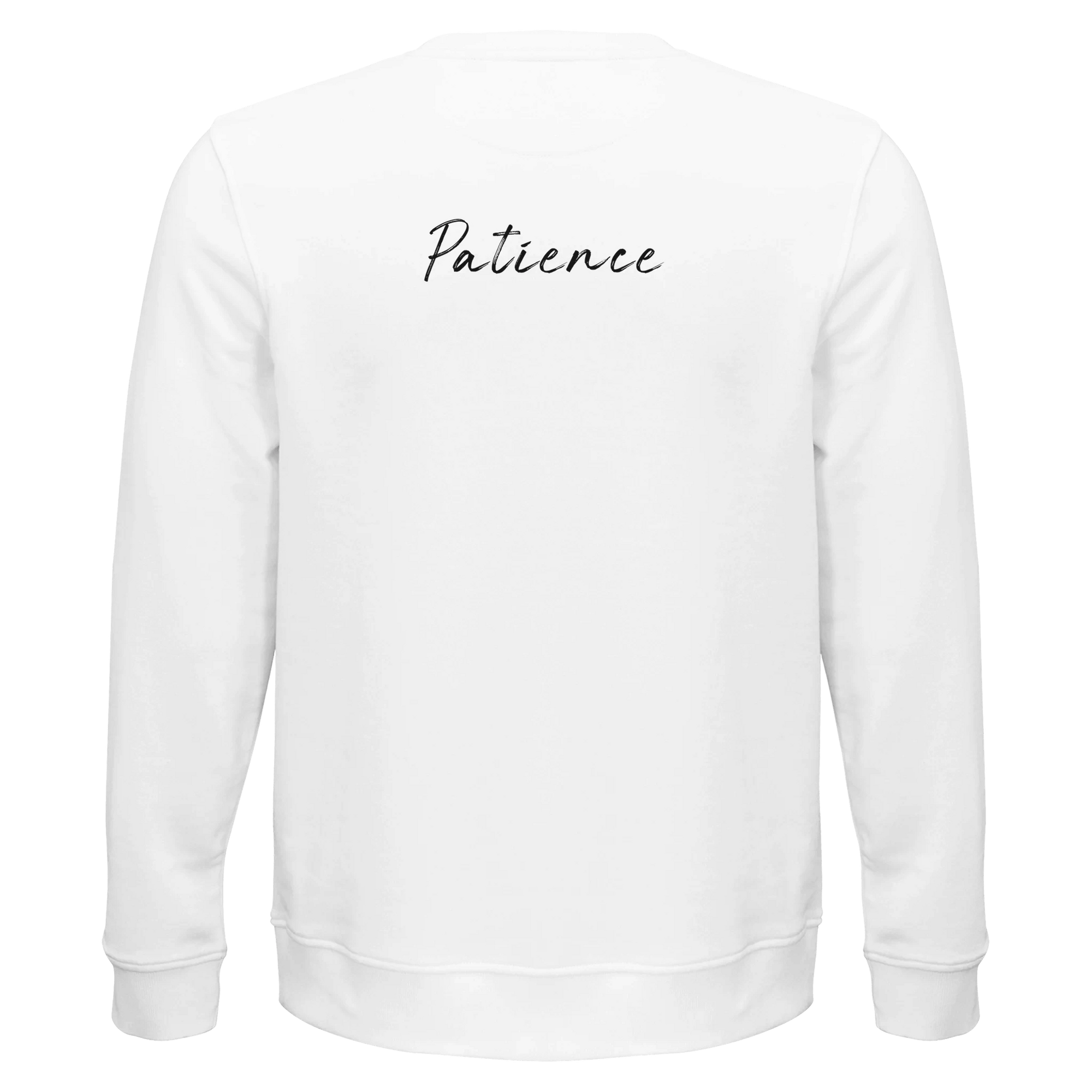 Patience - "This is Where He Stood" Sweatshirt White XS 2