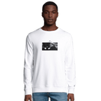 Patience - "This is Where He Stood" Sweatshirt White XS 3