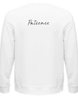Patience - "This is Where He Stood" Sweatshirt White XS 5