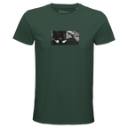 Patience - "This is Where He Stood" T-shirt Bottle Green XS 1