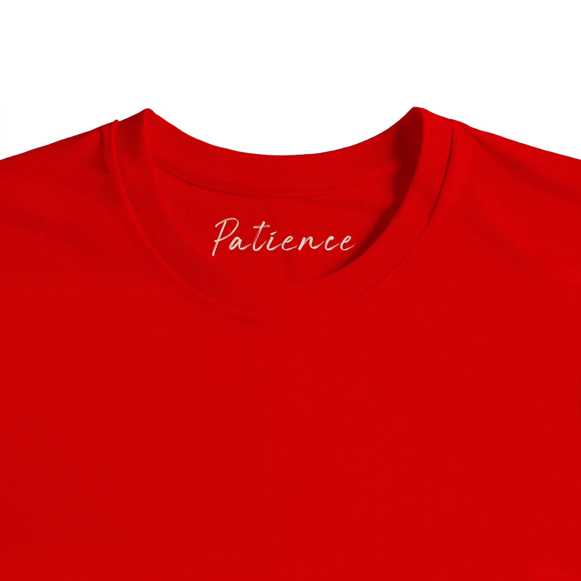 Patience - "This is Where He Stood" T-shirt Bright Red XS 47