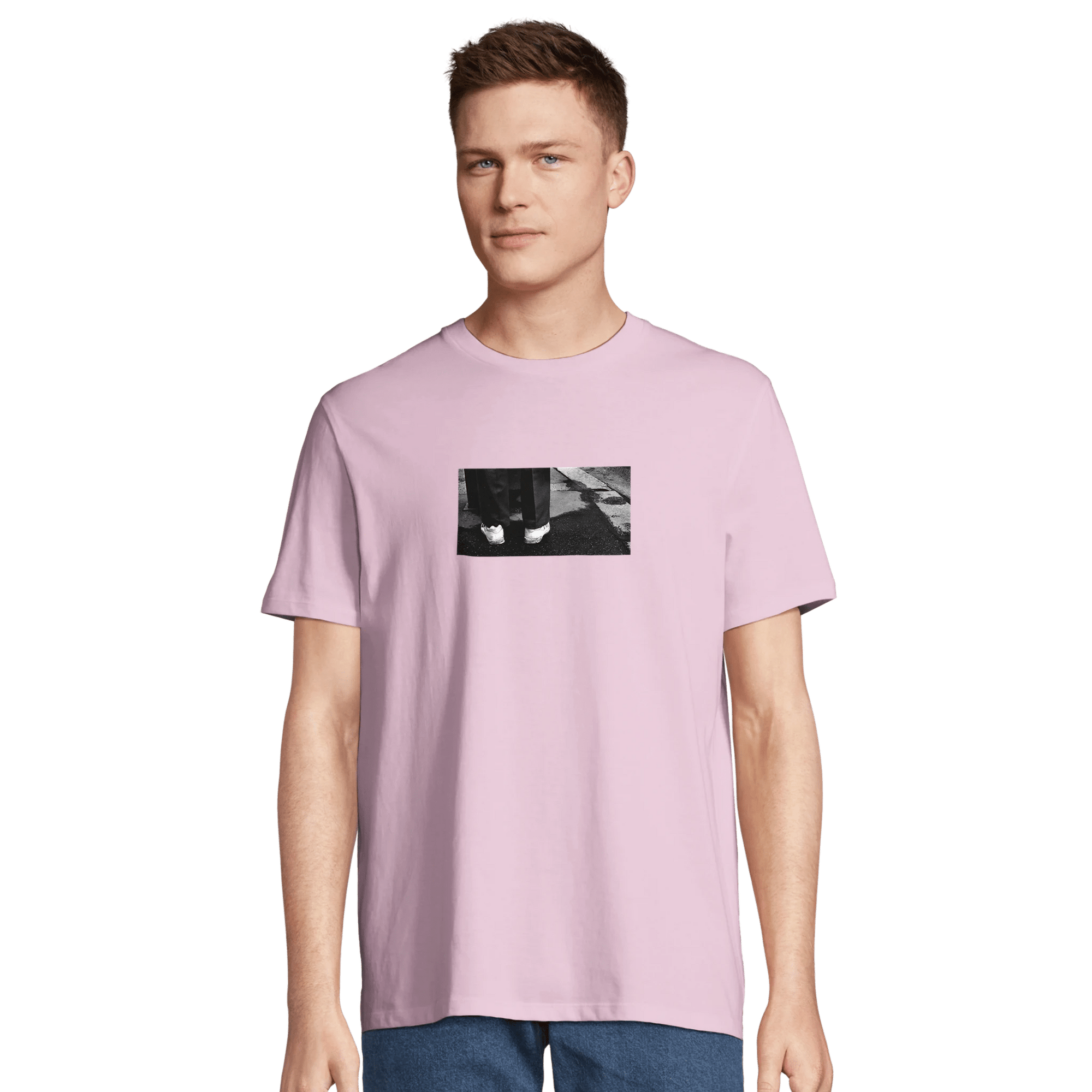 Patience - "This is Where He Stood" T-shirt Candy Pink XS 7