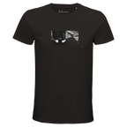 Patience - "This is Where He Stood" T-shirt Deep Black XS 1