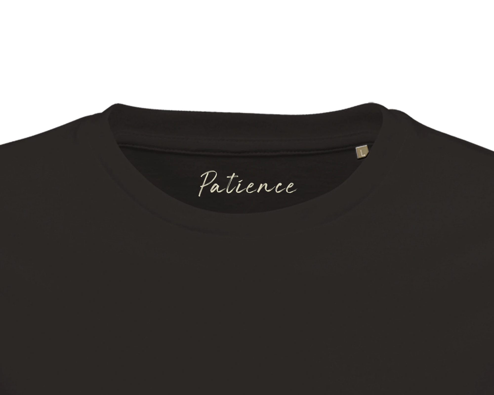 Patience - "This is Where He Stood" T-shirt Deep Black XS 2