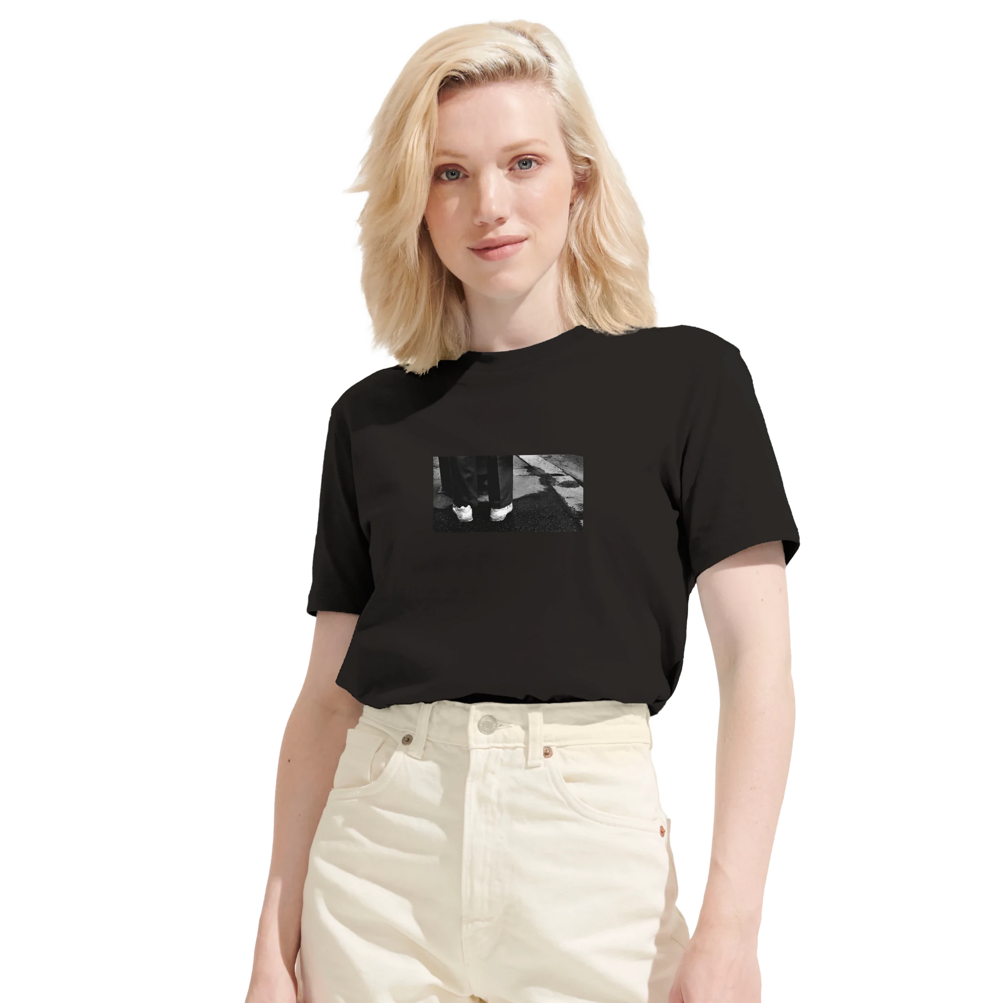 Patience - "This is Where He Stood" T-shirt Deep Black XS 15