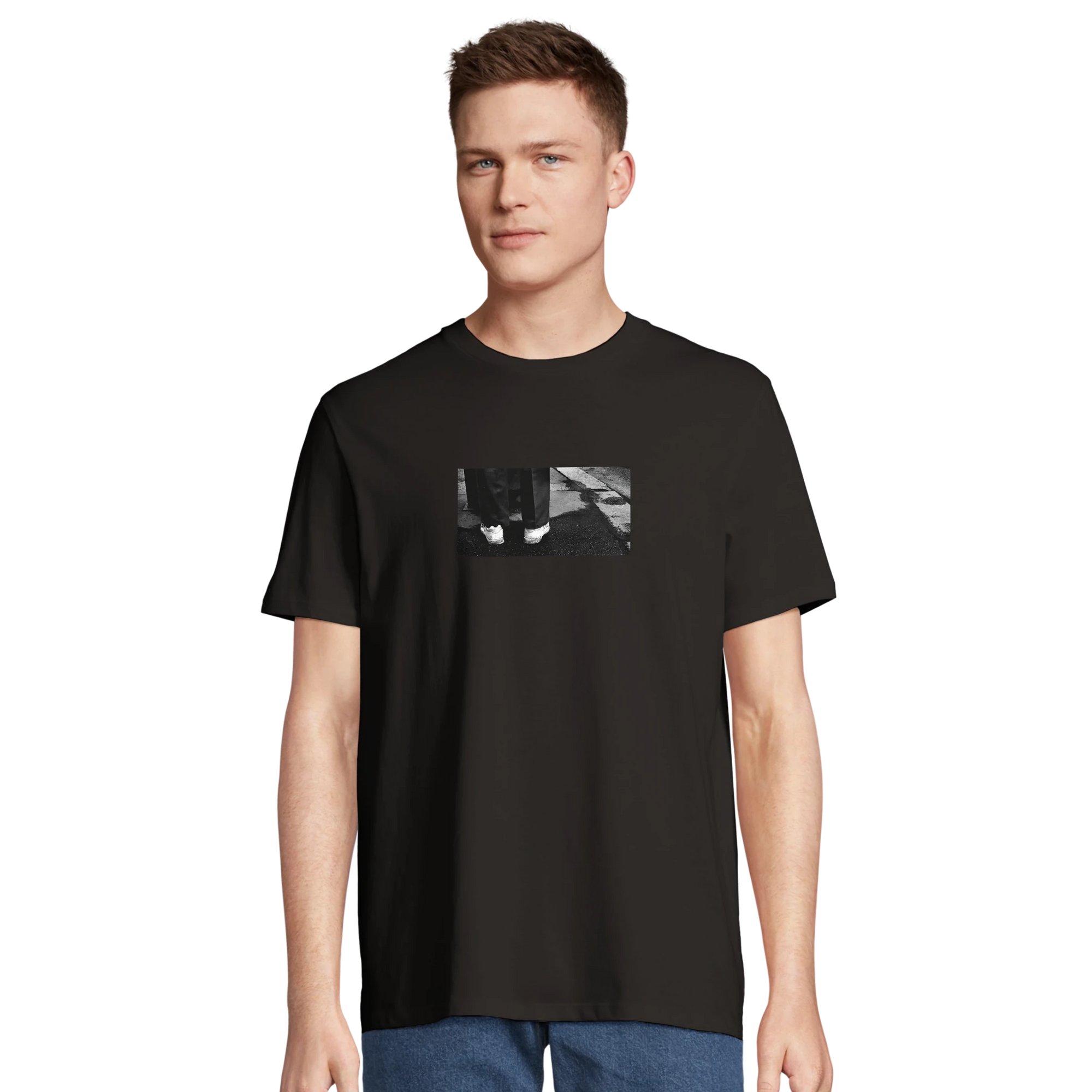 Patience - "This is Where He Stood" T-shirt Deep Black XS 13