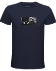Patience - "This is Where He Stood" T-shirt French Navy XS 11