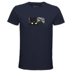Patience - "This is Where He Stood" T-shirt French Navy XS 1