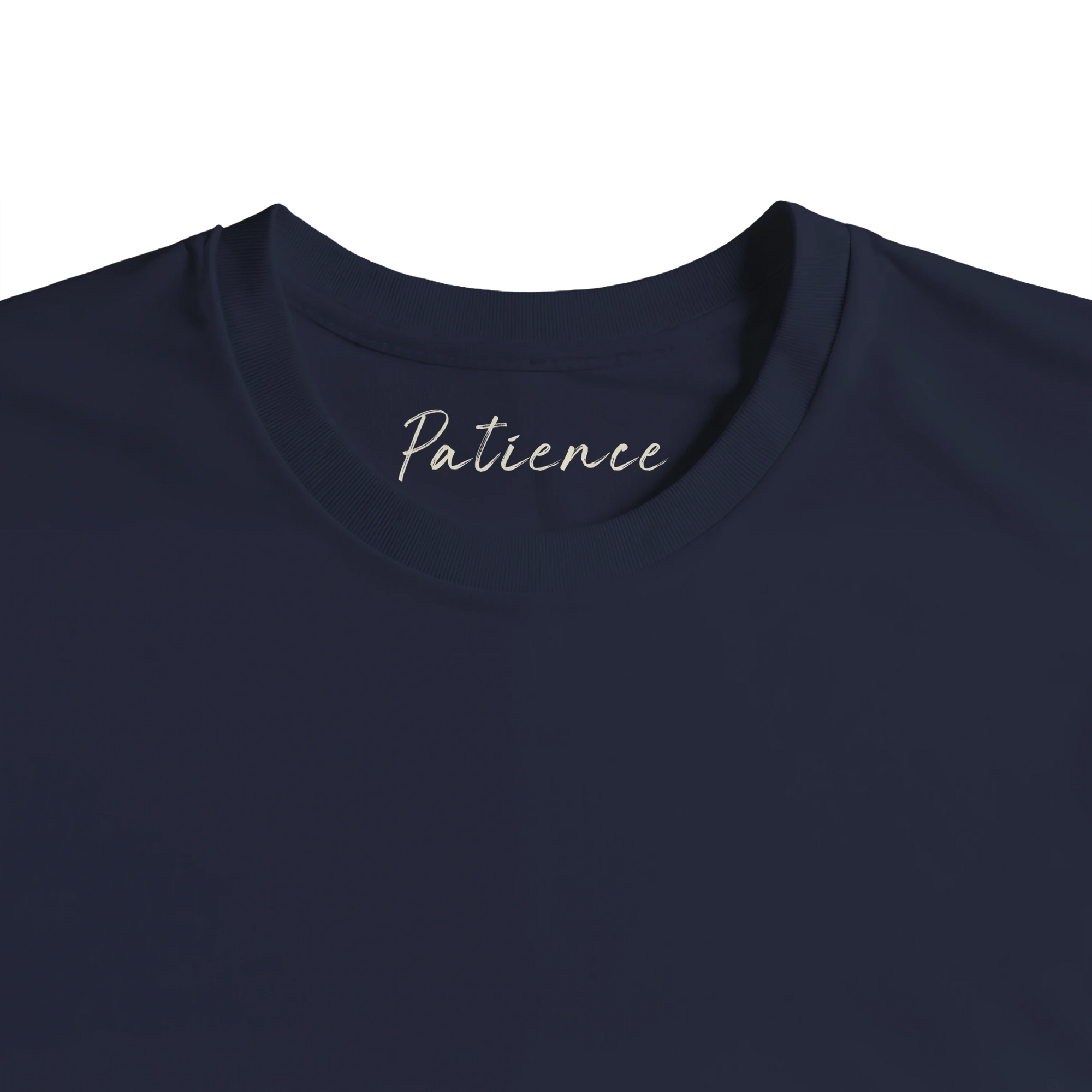 Patience - "This is Where He Stood" T-shirt French Navy XS 71