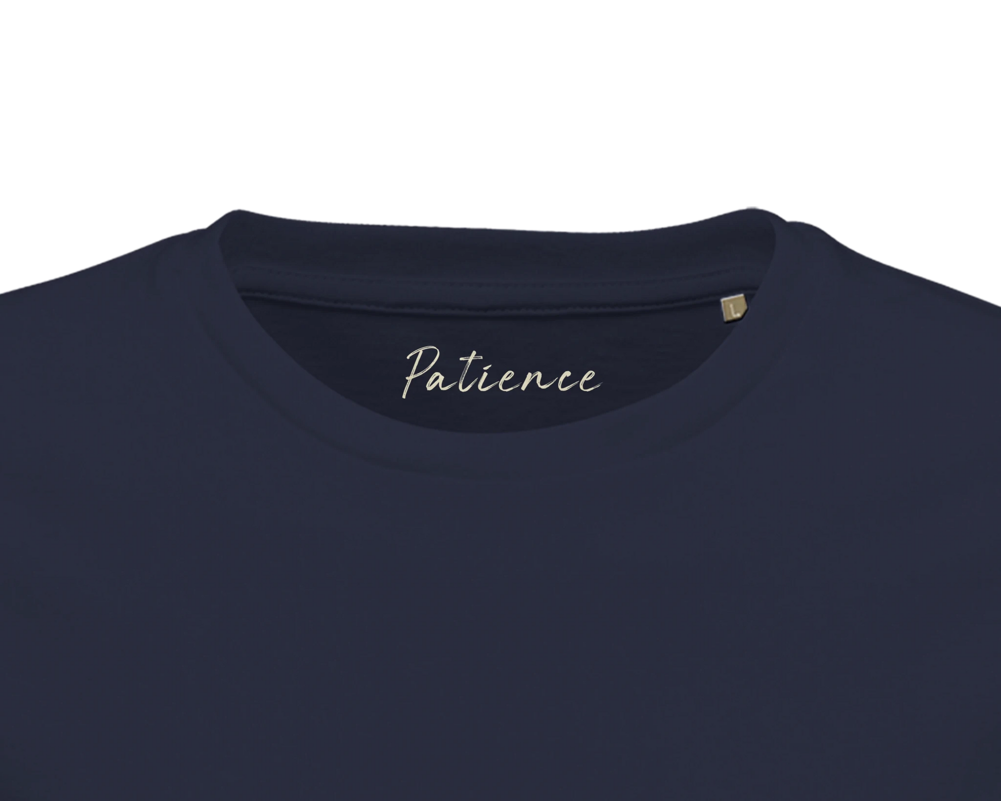 Patience - "This is Where He Stood" T-shirt French Navy XS 2