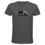 Patience - "This is Where He Stood" T-shirt Grey Melange XS 1