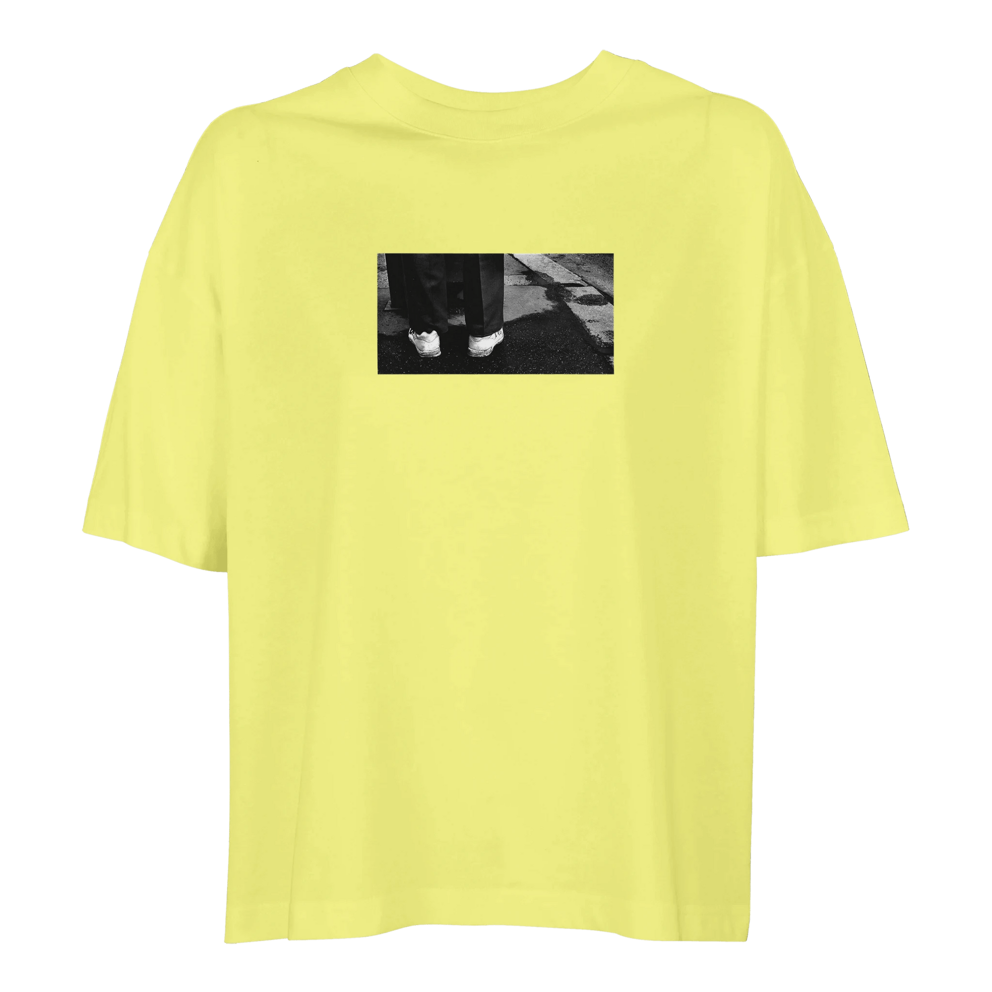 Patience - "This is Where He Stood" T-shirt Light Yellow XS 29