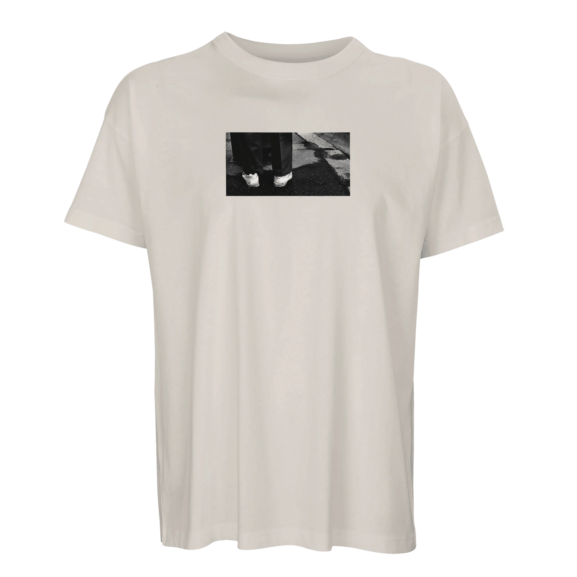 Patience - "This is Where He Stood" T-shirt Off White S 34
