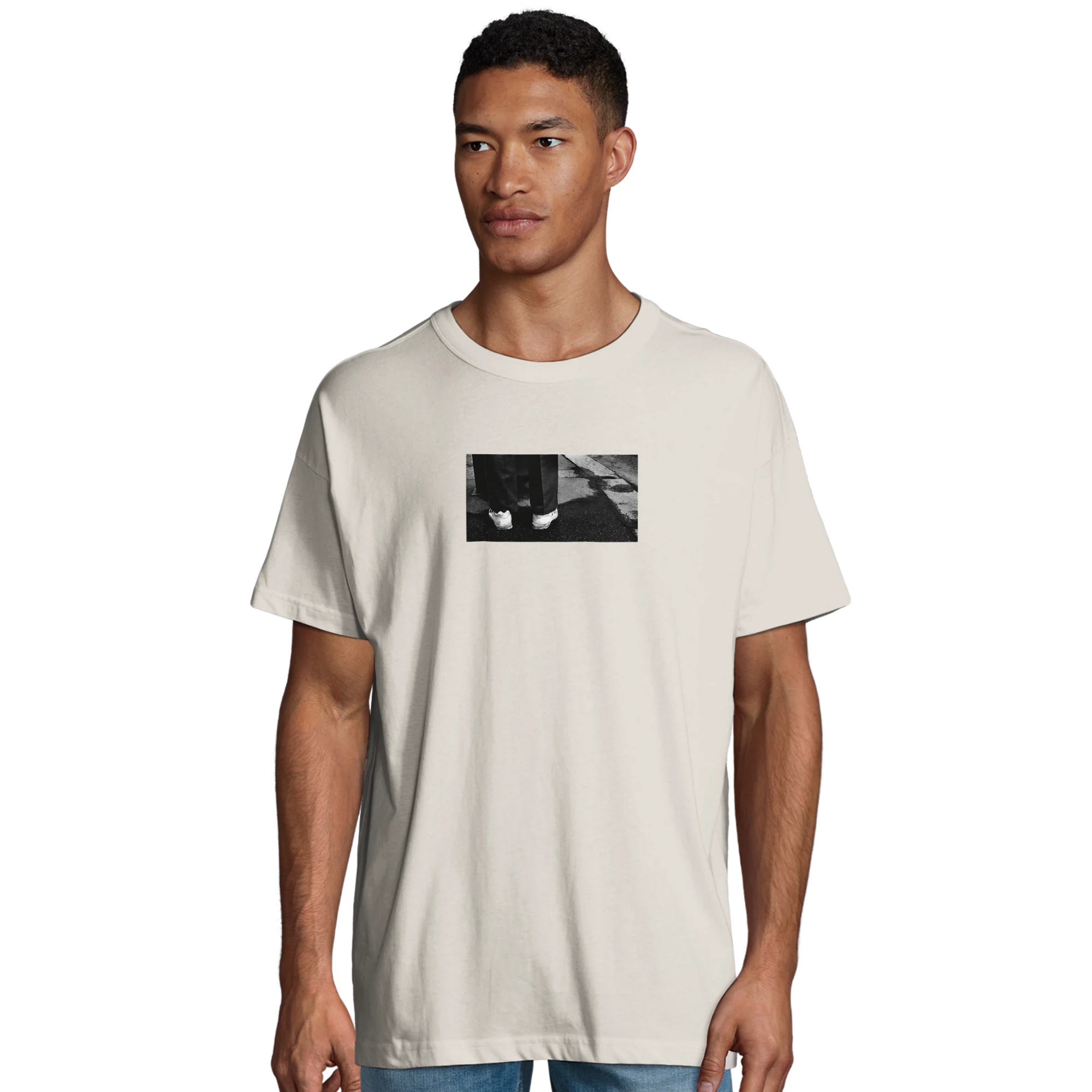 Patience - "This is Where He Stood" T-shirt Off White S 37