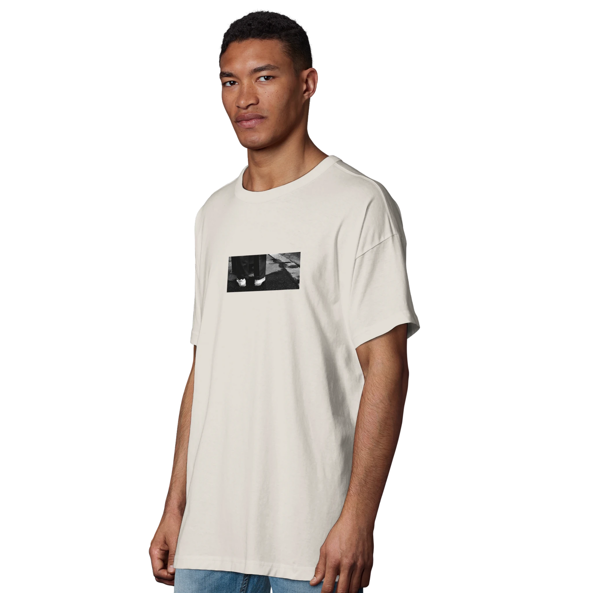 Patience - "This is Where He Stood" T-shirt Off White S 39
