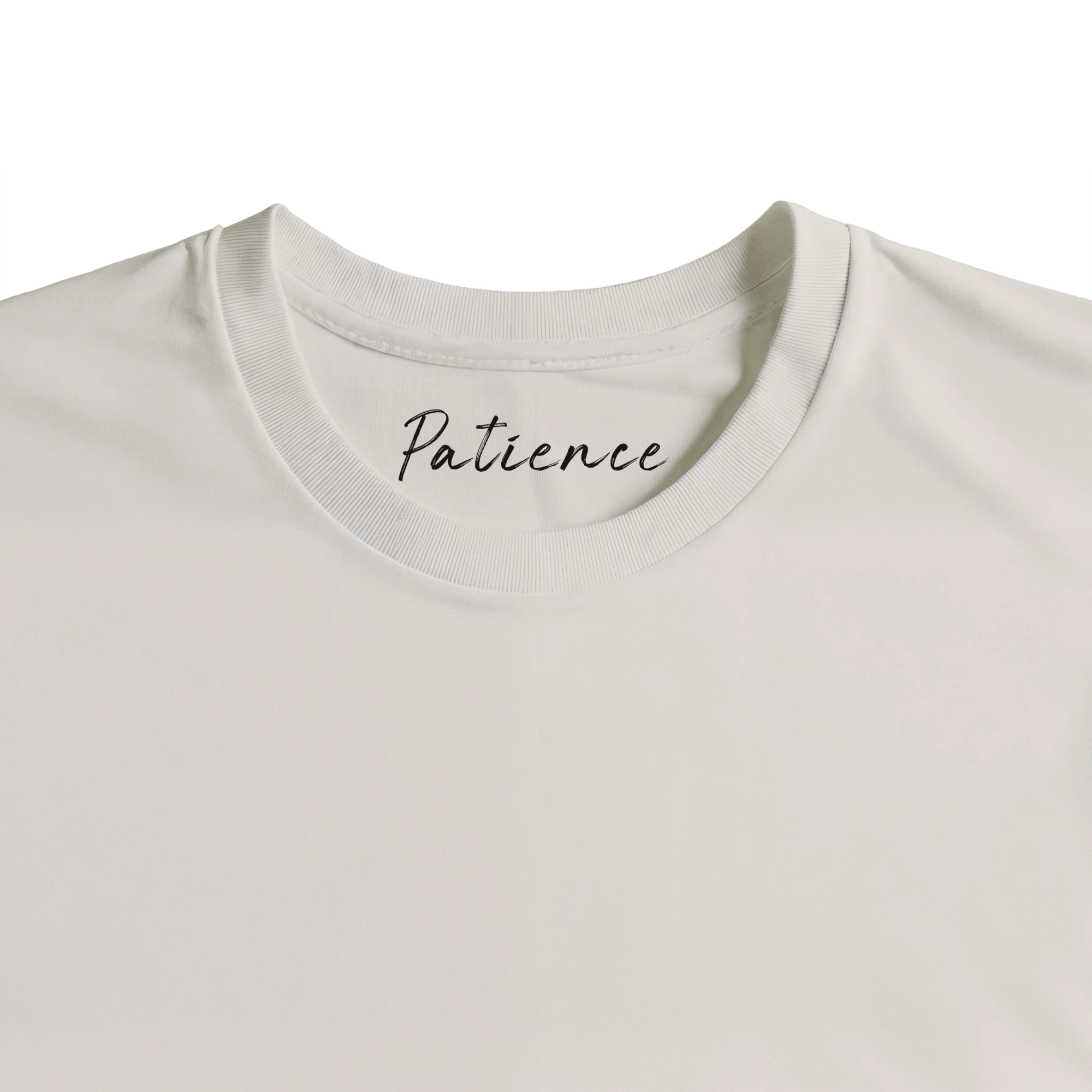 Patience - "This is Where He Stood" T-shirt Off White XS 17