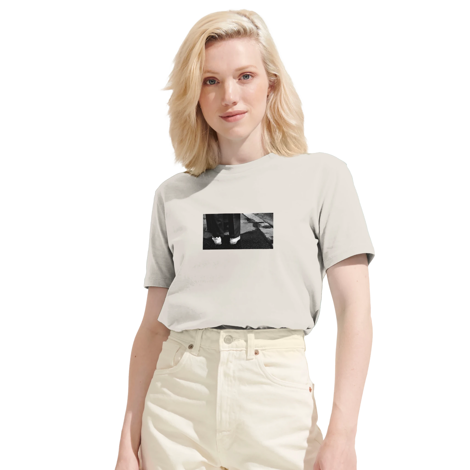 Patience - "This is Where He Stood" T-shirt Off White XS 21