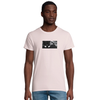 Patience - "This is Where He Stood" T-shirt Pale Pink XS 4