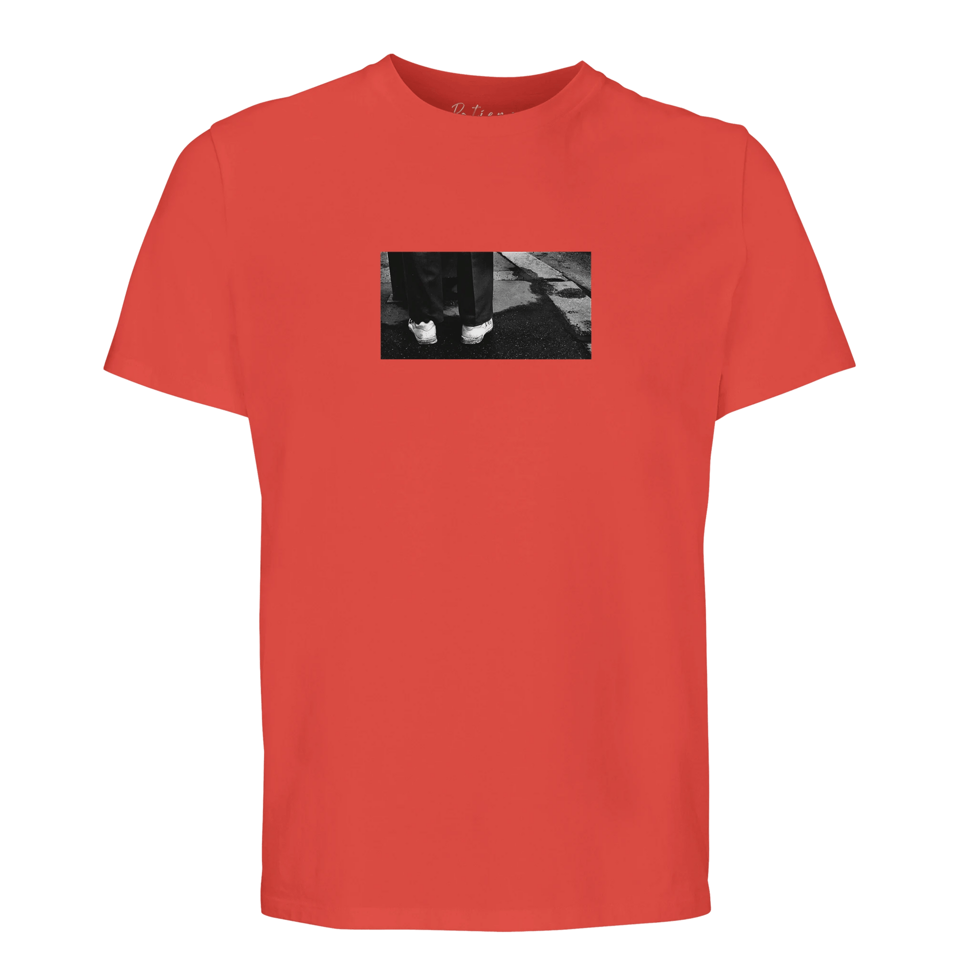 Patience - "This is Where He Stood" T-shirt pop orange XS 64