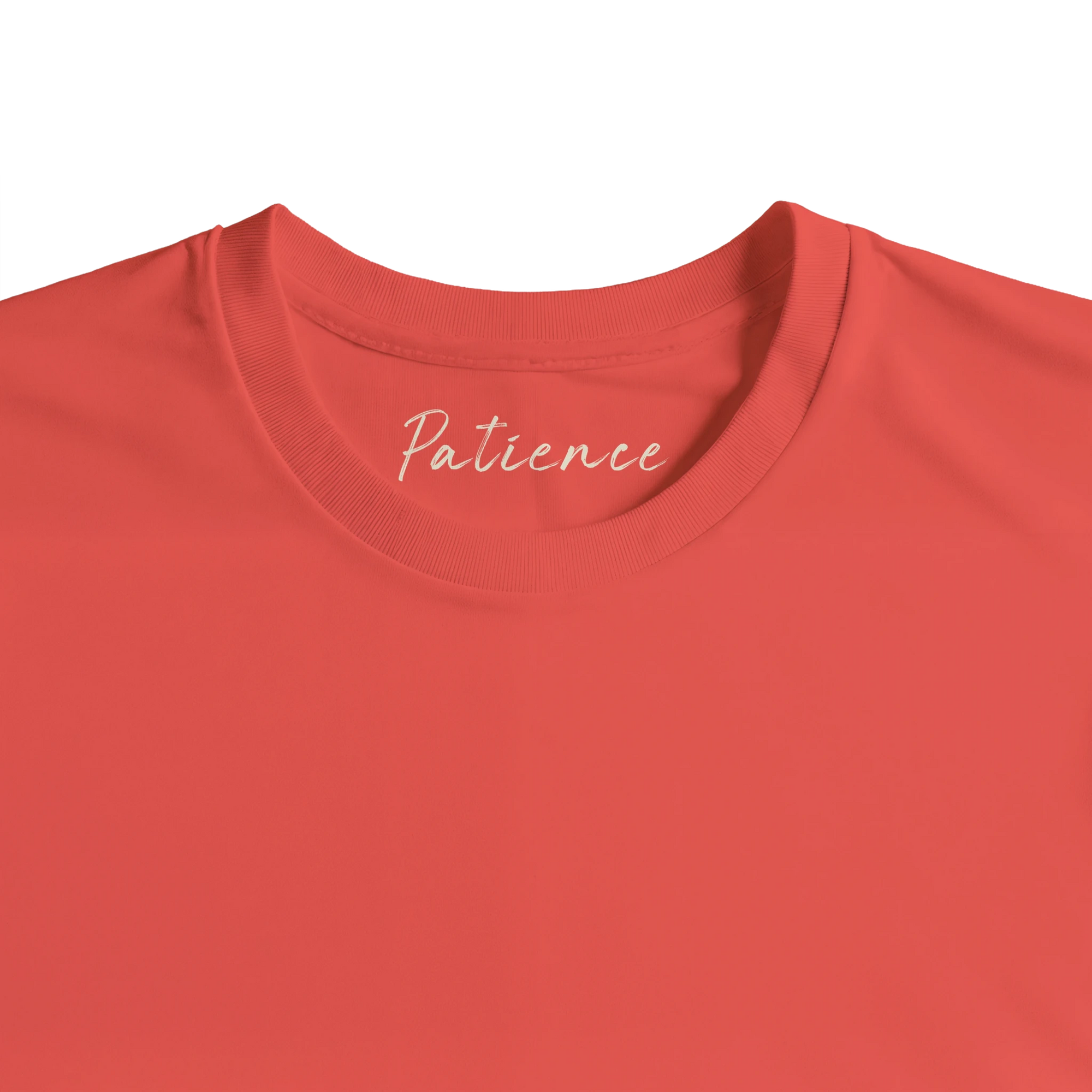 Patience - "This is Where He Stood" T-shirt pop orange XS 65