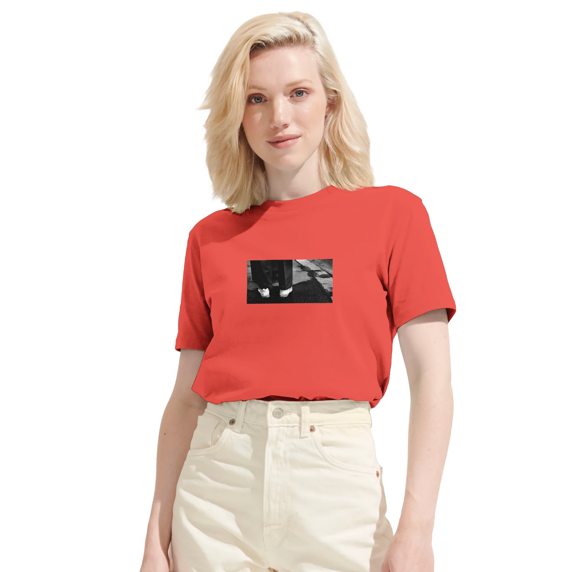 Patience - "This is Where He Stood" T-shirt pop orange XS 69