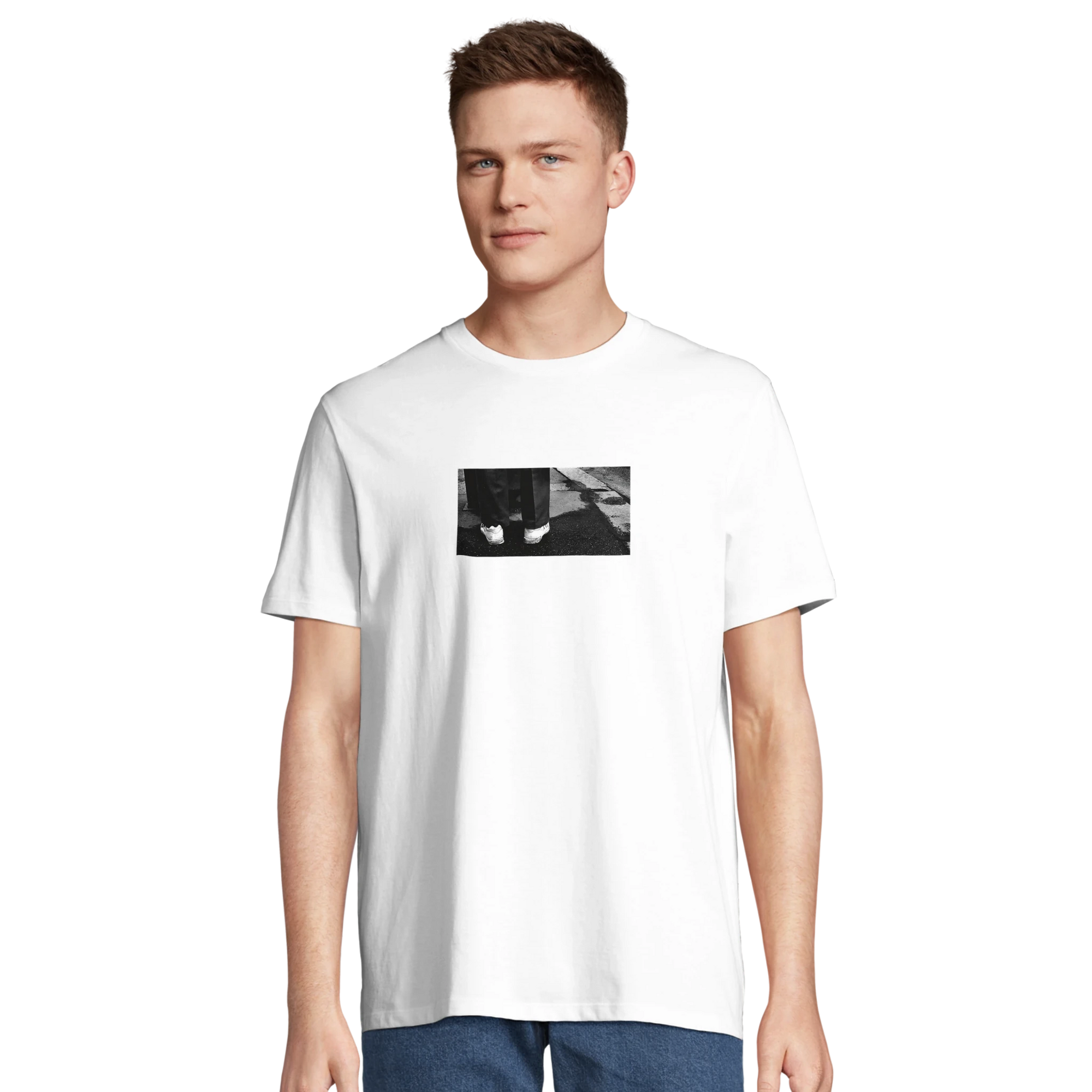 Patience - "This is Where He Stood" T-shirt White XS 61