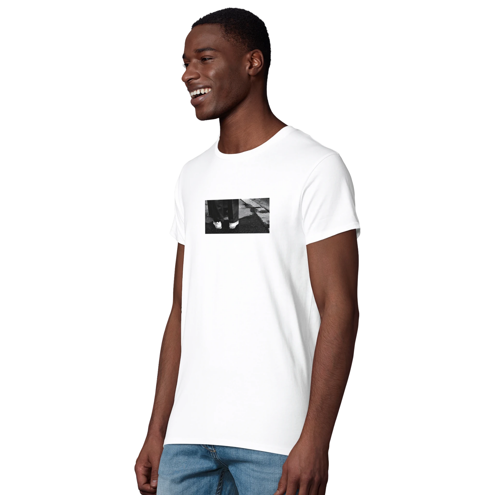 Patience - "This is Where He Stood" T-shirt White XS 6