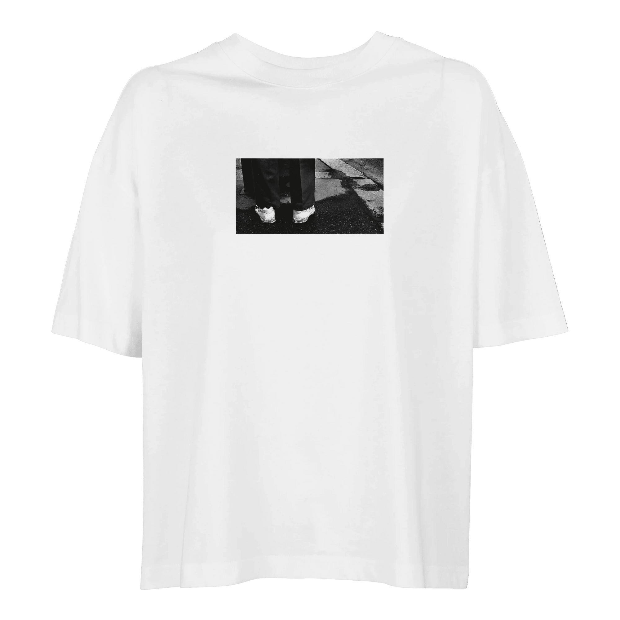 Patience - "This is Where He Stood" T-shirt White XS 9