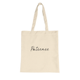 Patience - "This Is Where He Stood" Tote Bag Natural 2