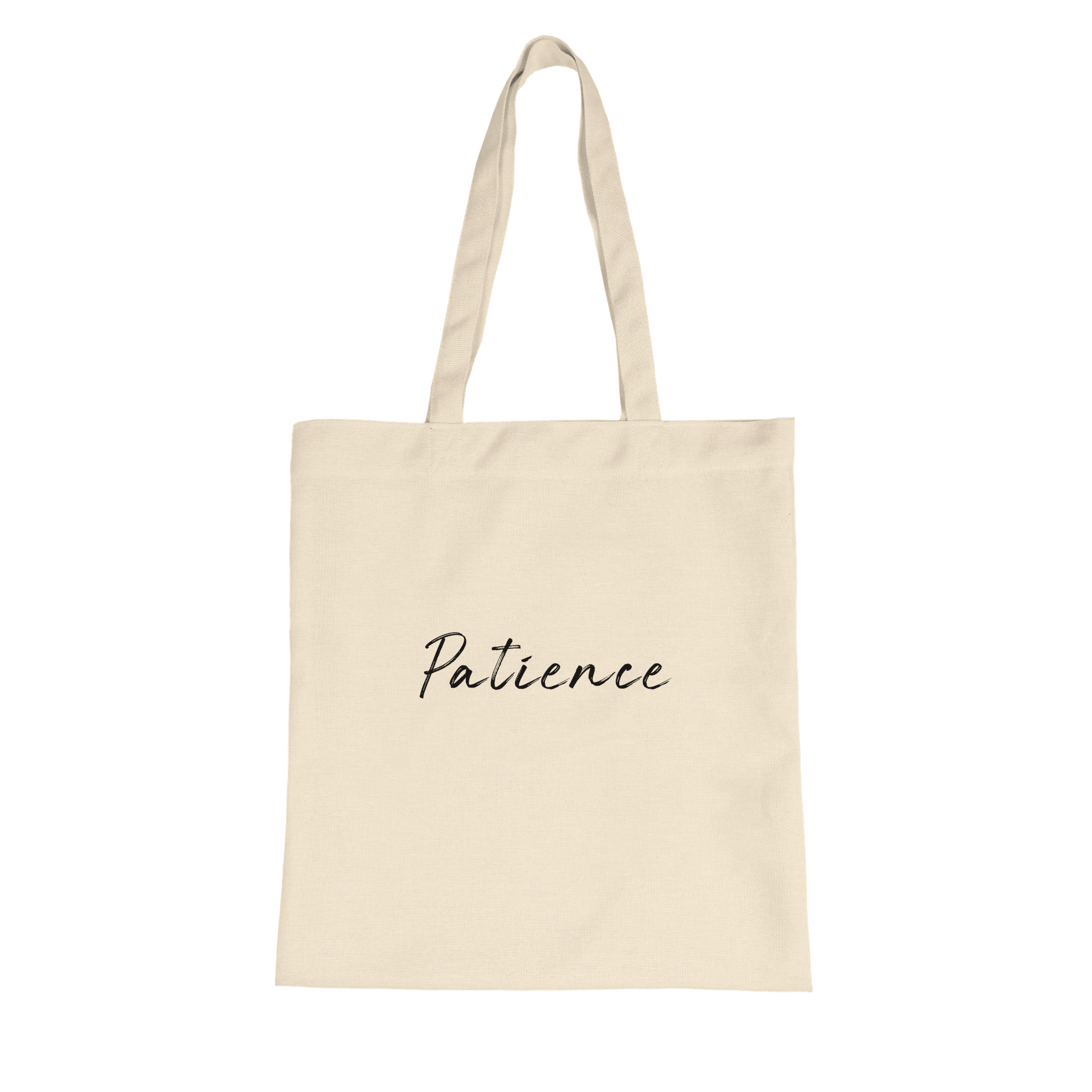 Patience - "This Is Where He Stood" Tote Bag Natural 2