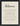 Patience Word of Intention Framed print 13x18 cm / 5x7″ Black frame Linen paper