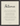 Patience Word of Intention Framed print 30x40 cm / 12x16″ Black frame Linen paper