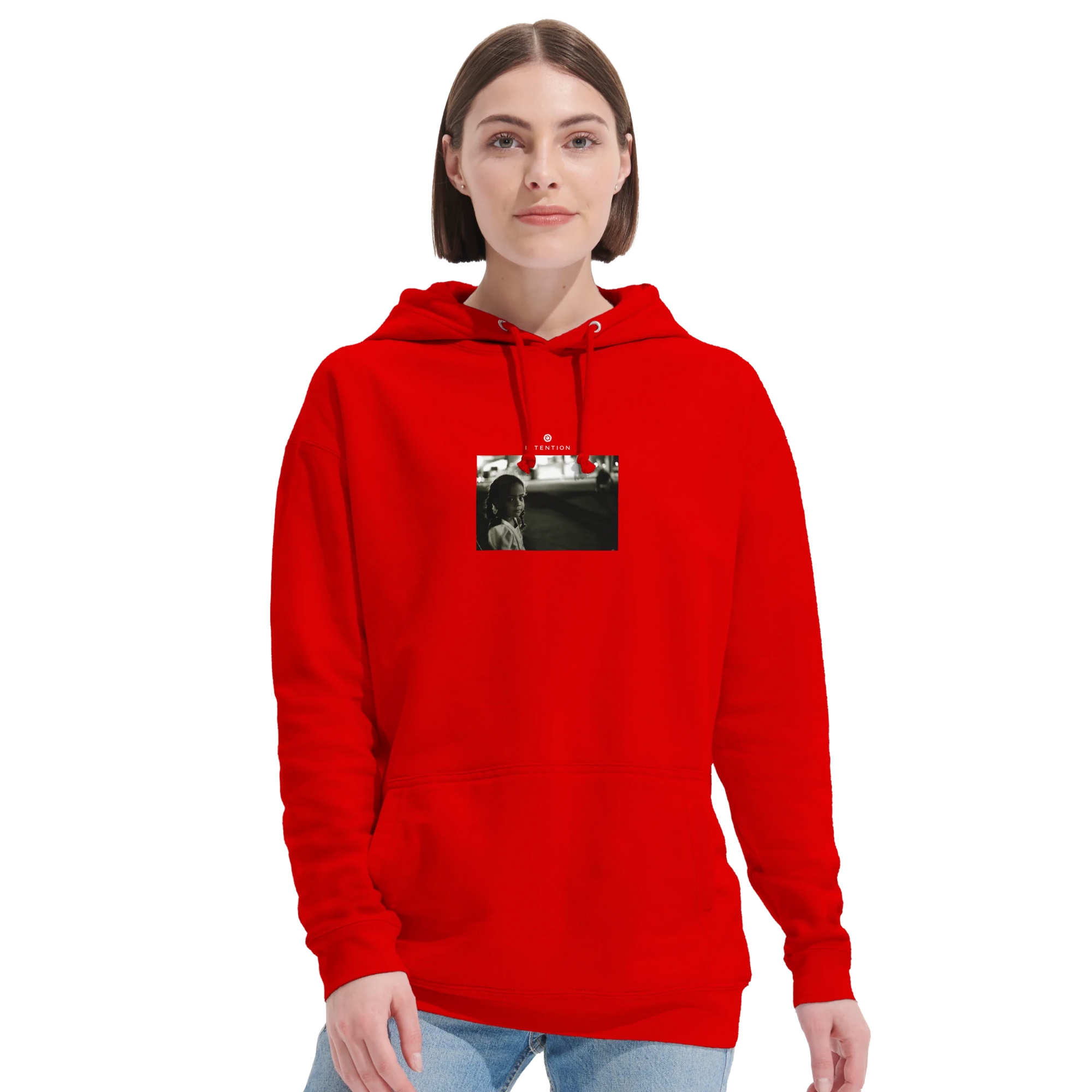 Presence - "Cuba Girl" Hoodie Bright Red XS 18