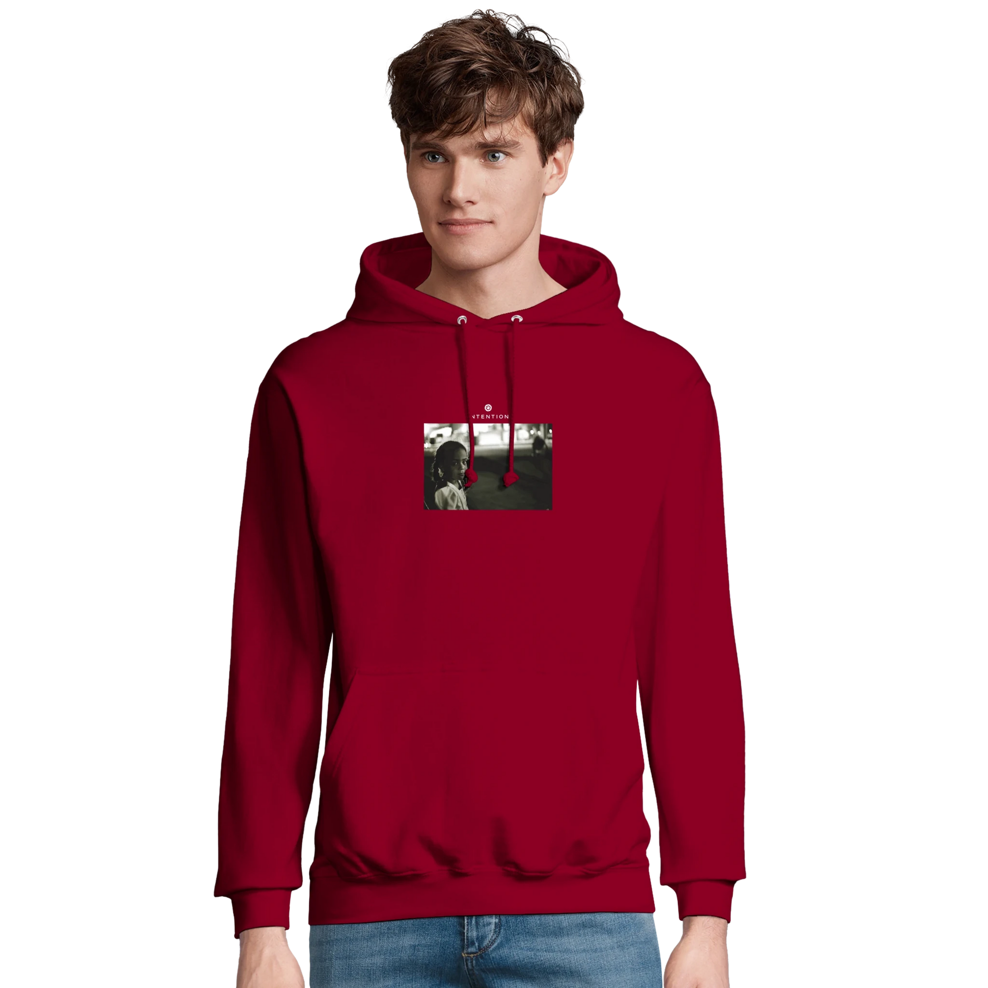 Presence - "Cuba Girl" Hoodie Burgundy XS 41