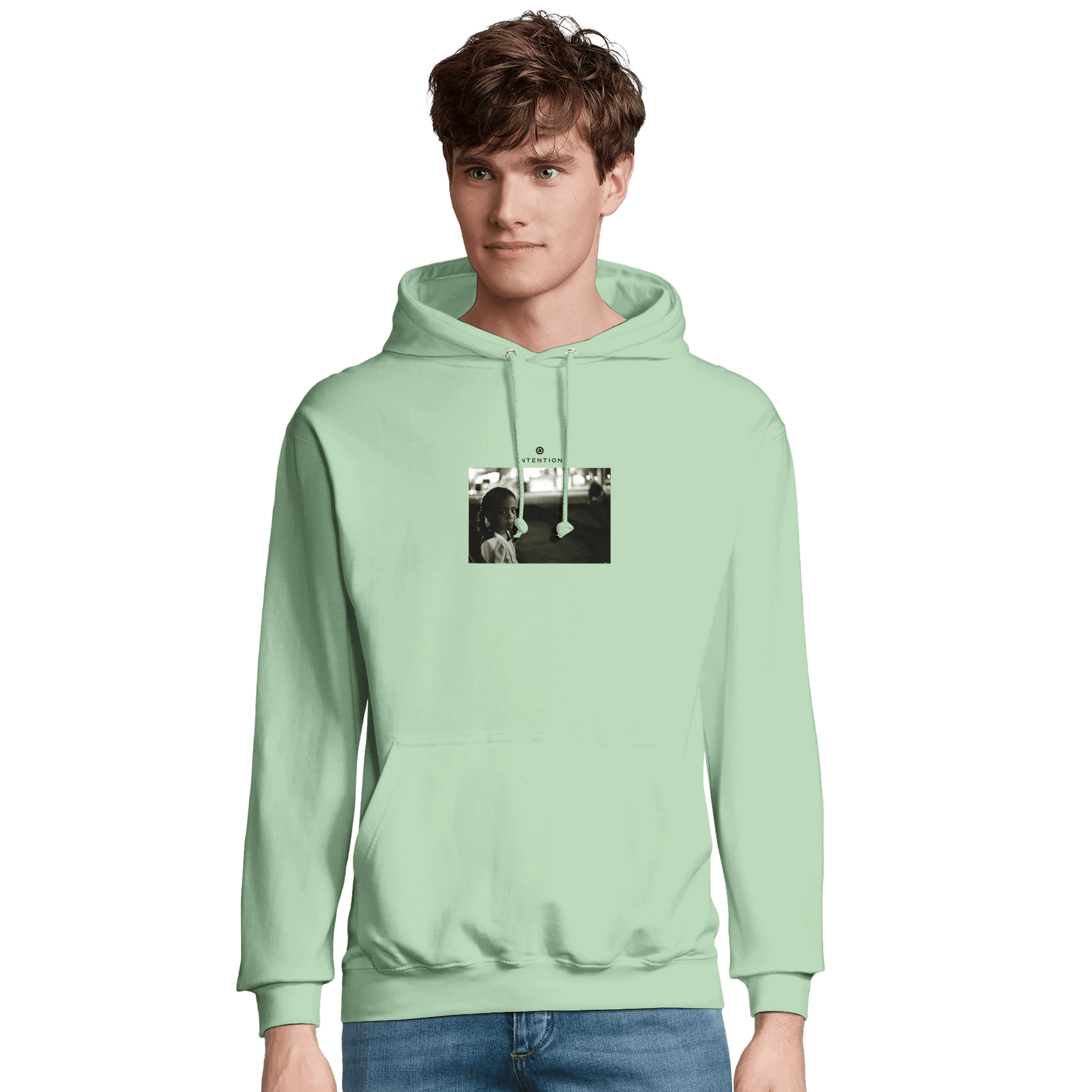 Presence - "Cuba Girl" Hoodie frozen green XS 6