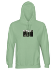 Presence - "Cuba Girl" Hoodie frozen green XS 4