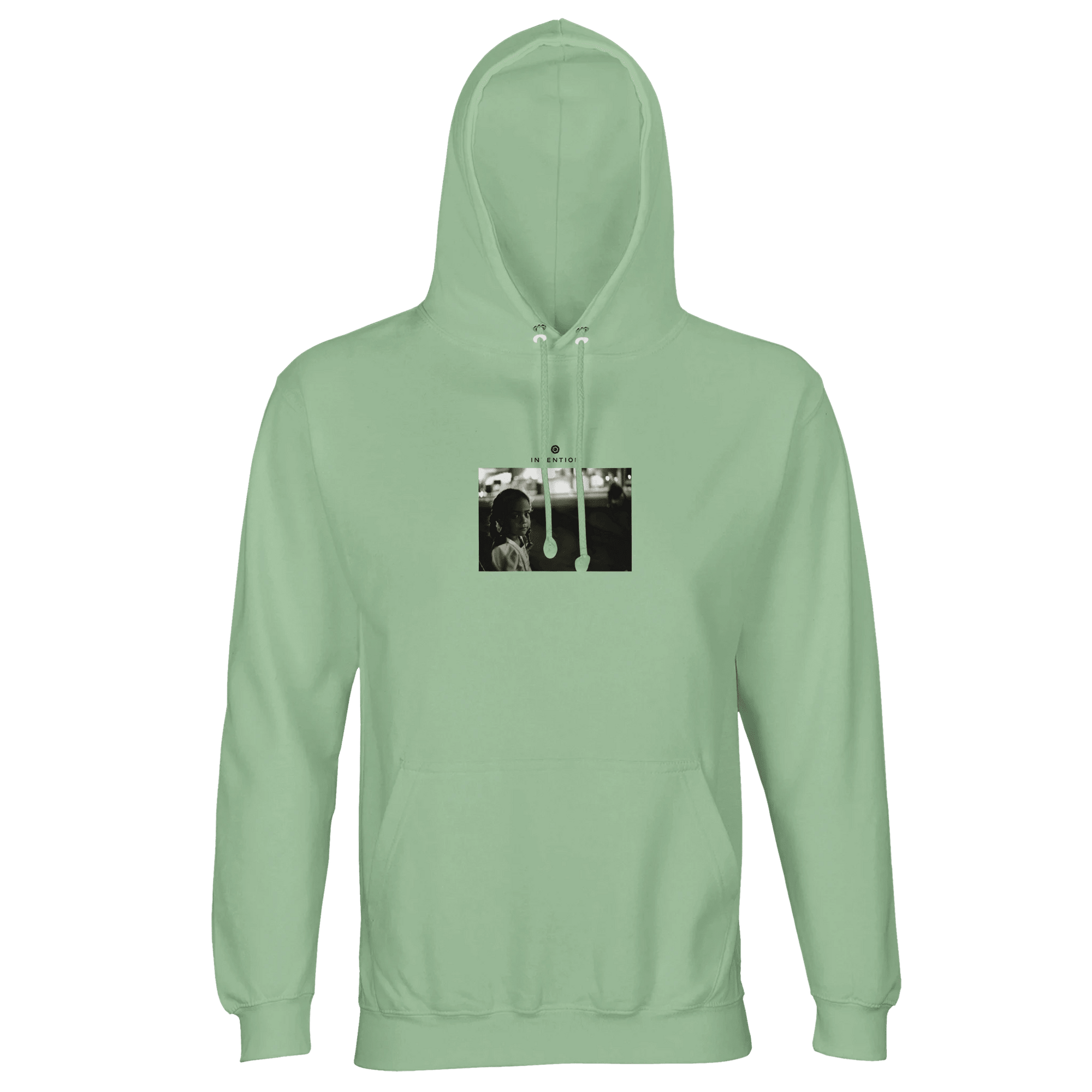 Presence - "Cuba Girl" Hoodie frozen green XS 4