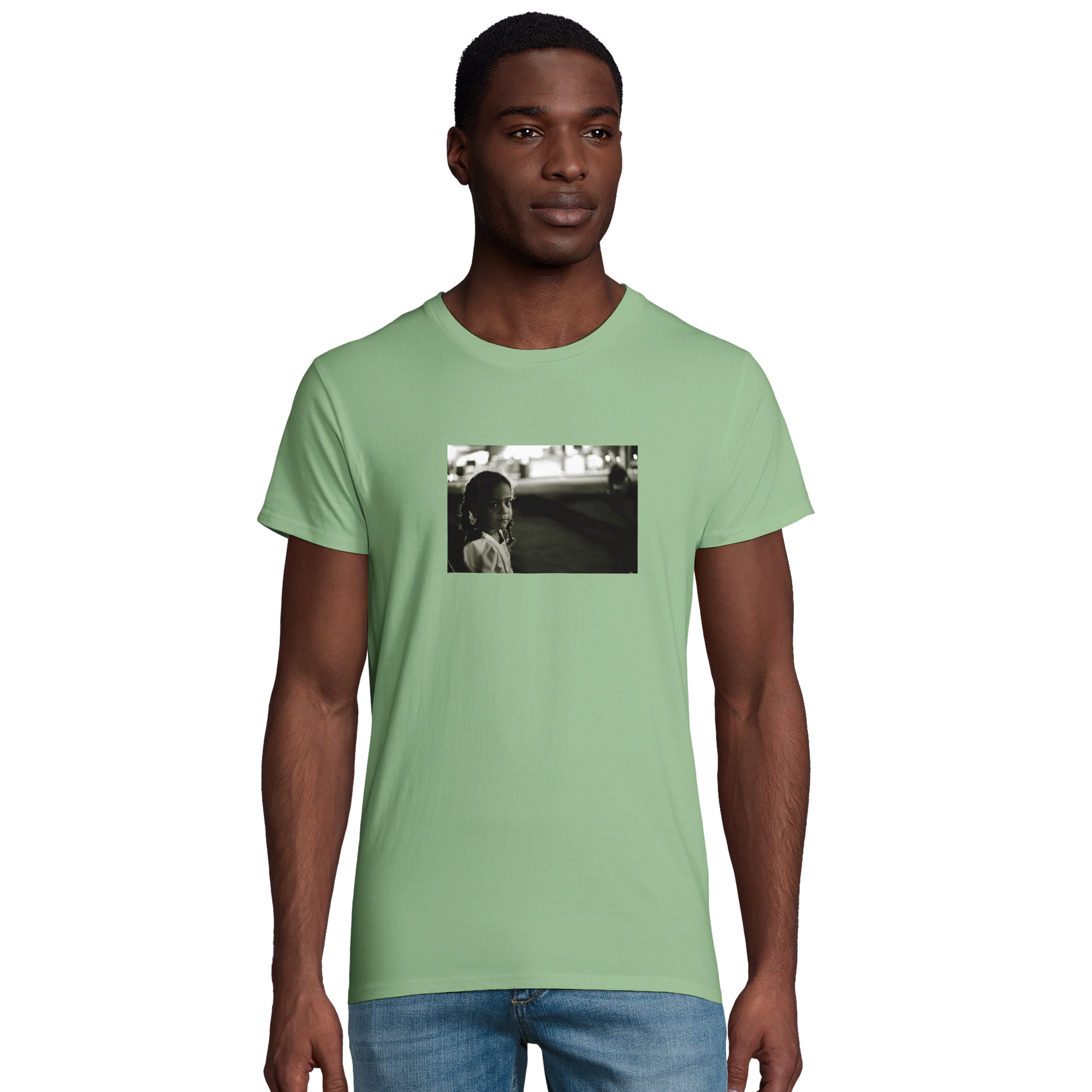 Presence - "Cuba Girl" T-shirt apple green 4