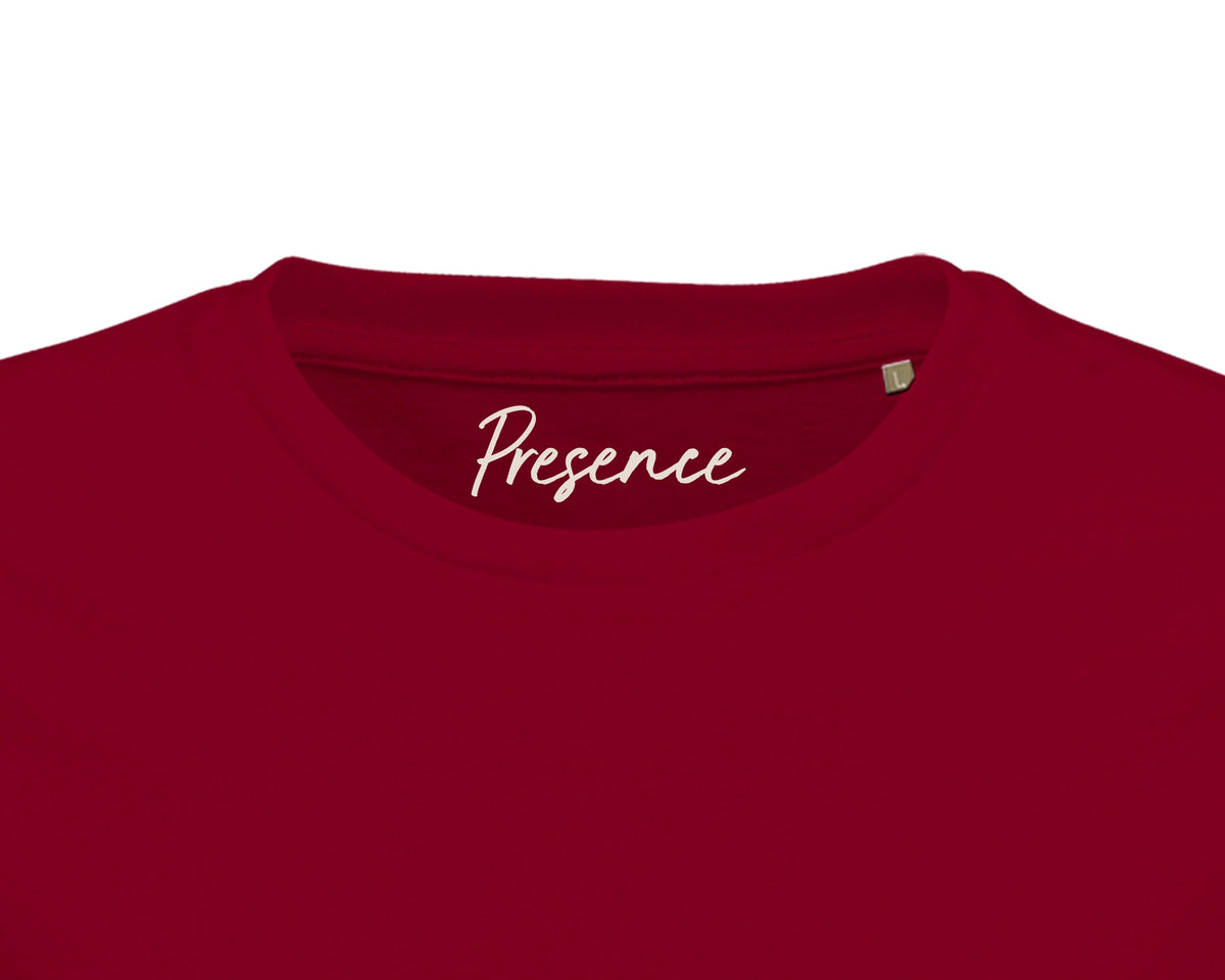 Presence - "Cuba Girl" T-shirt Burgundy 2