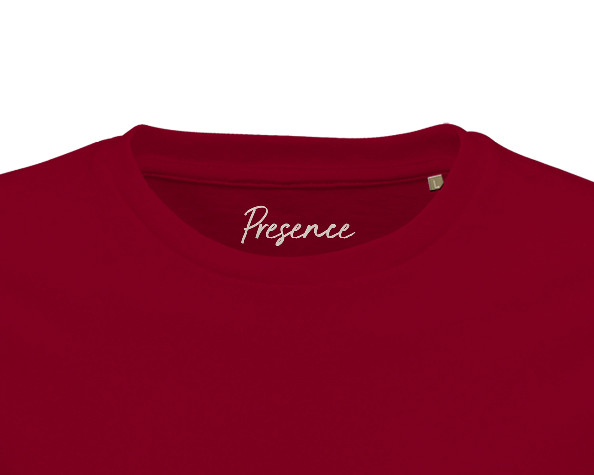 Presence - "Cuba Girl" T-shirt Burgundy 2