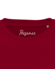 Presence - "Cuba Girl" T-shirt Burgundy 2