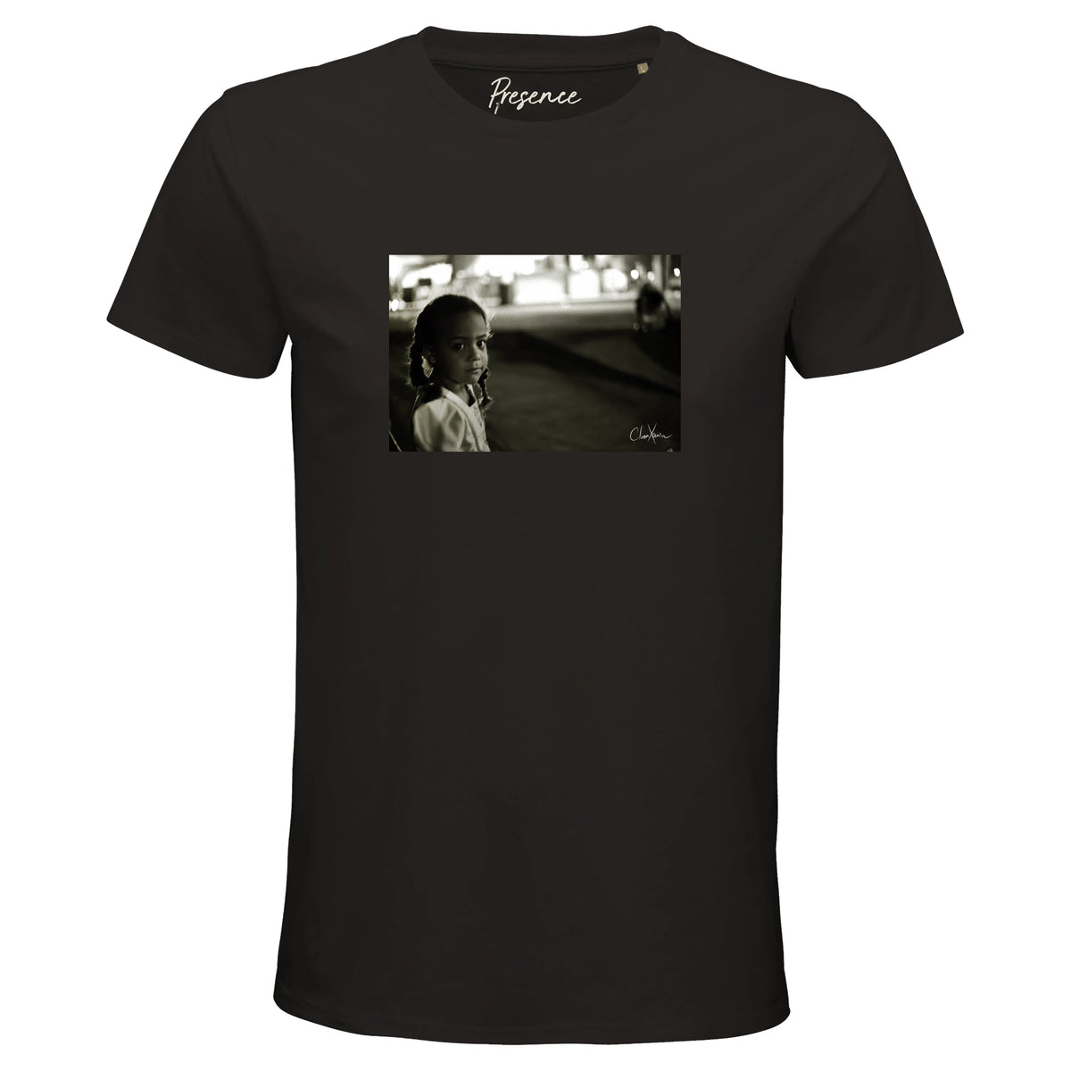 Presence - "Cuba Girl" T-shirt Deep Black 1