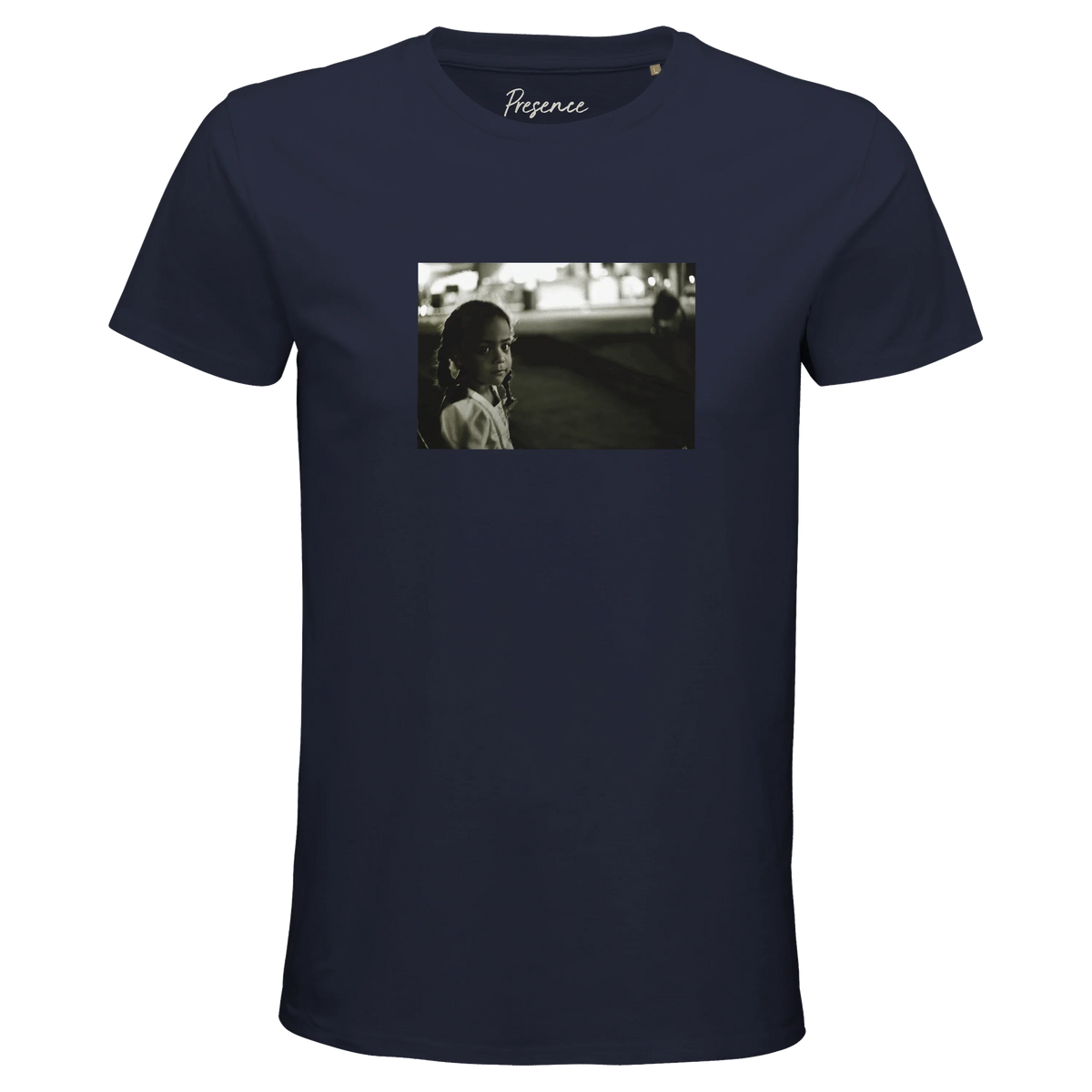 Presence - "Cuba Girl" T-shirt French Navy 1