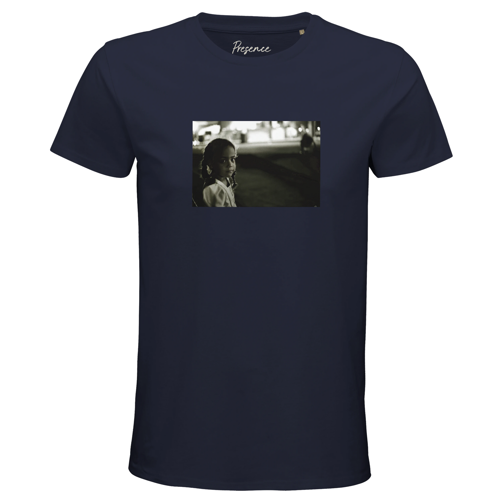Presence - "Cuba Girl" T-shirt French Navy 1